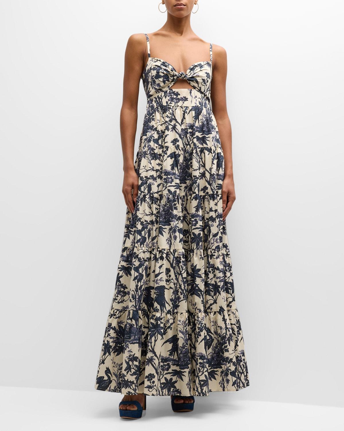 Womens Delilah Floral Maxi Dress Product Image