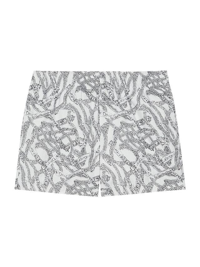 Mens Medium Printed Swim Shorts Product Image