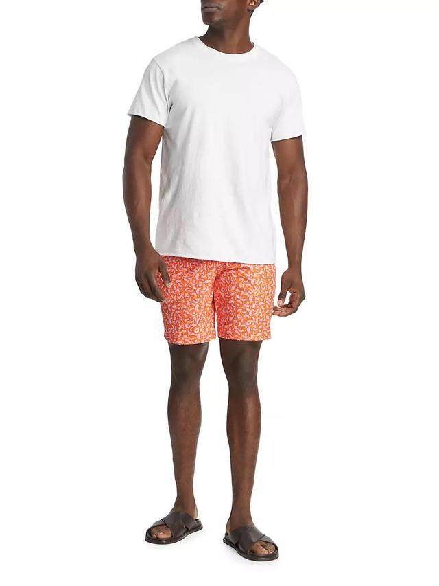 COLLECTION Geometric Swim Shorts Product Image