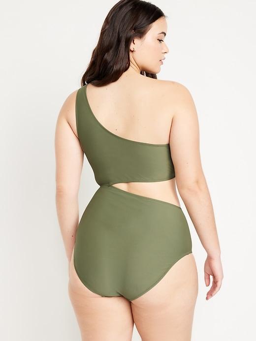 Side Cutout One-Piece Swimsuit Product Image