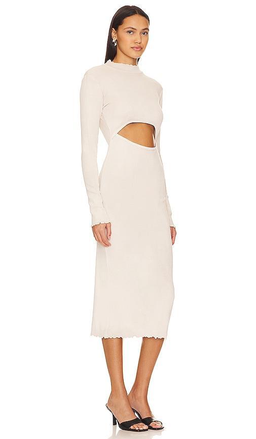 Tularosa Green Chiara Dress in Ivory. - size XL (also in M) Product Image