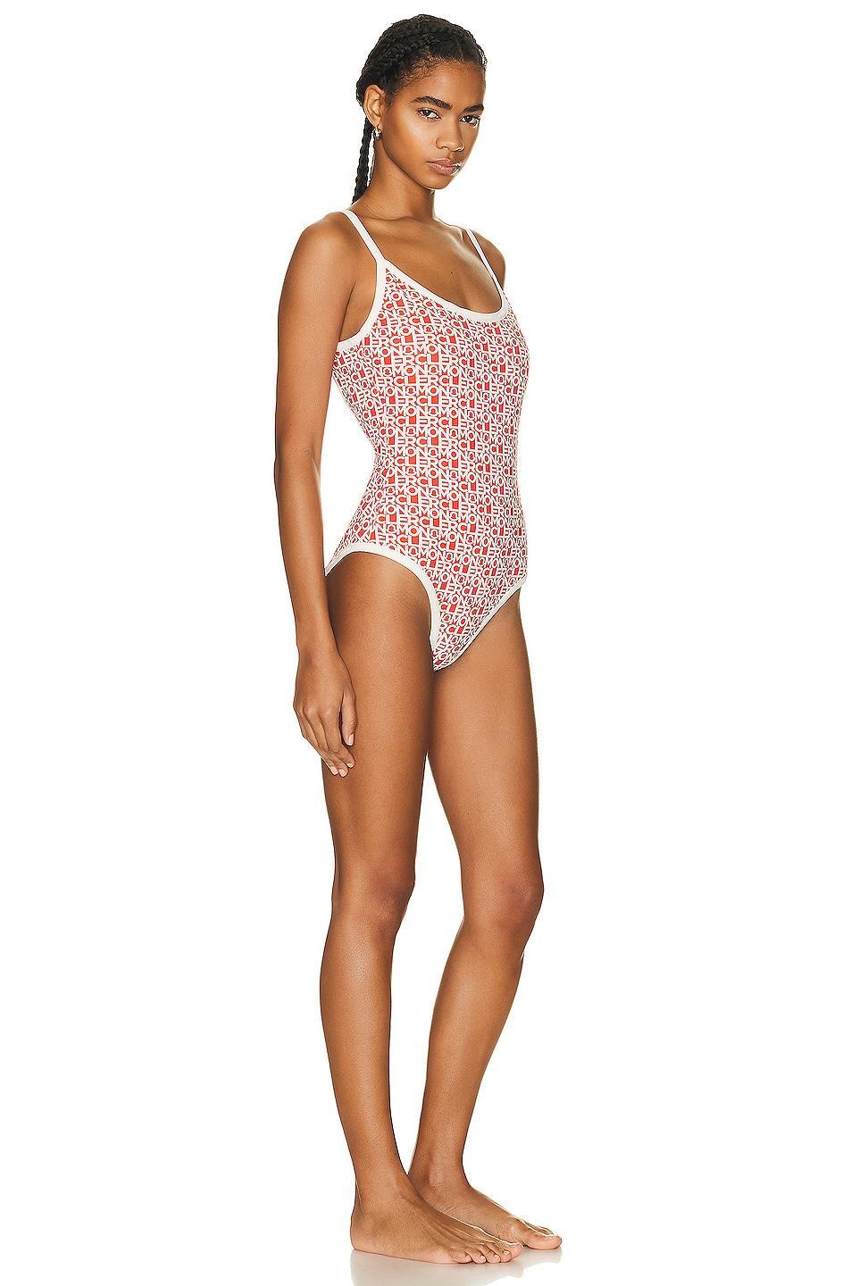 Womens Logo Scoopback One-Piece Swimsuit Product Image