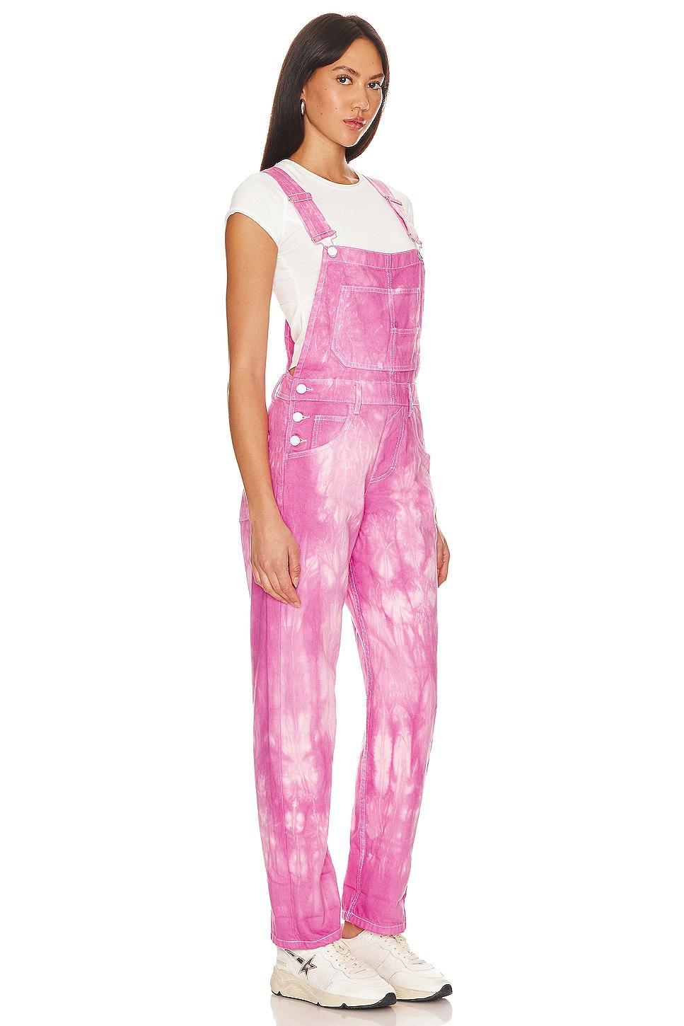 x We The Free Ziggy Denim Overall In Electric Bouquet Free People Product Image