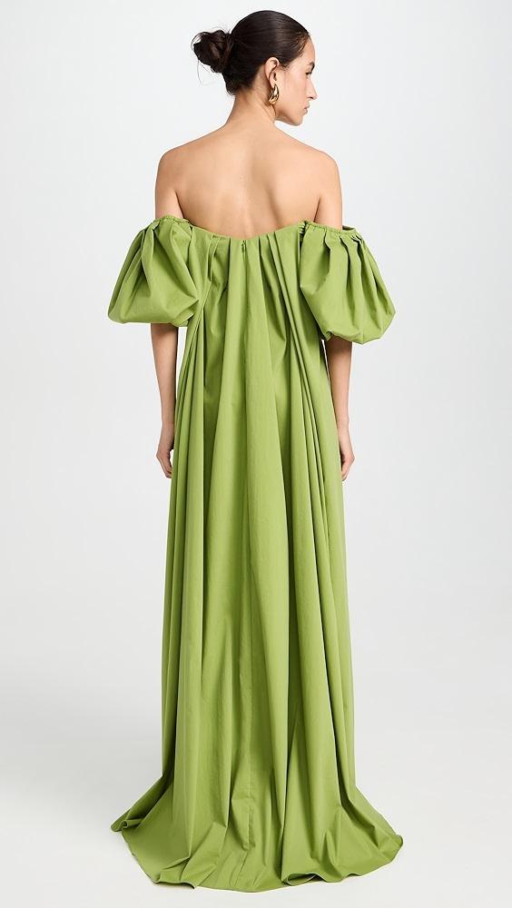 CAROLINE CONSTAS Palmer Off Shoulder Maxi Dress | Shopbop Product Image