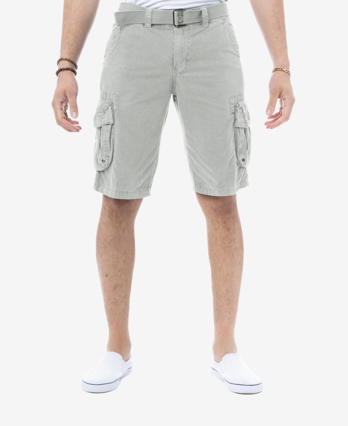 Mens RawX Regular-Fit Belted Cargo Shorts Product Image