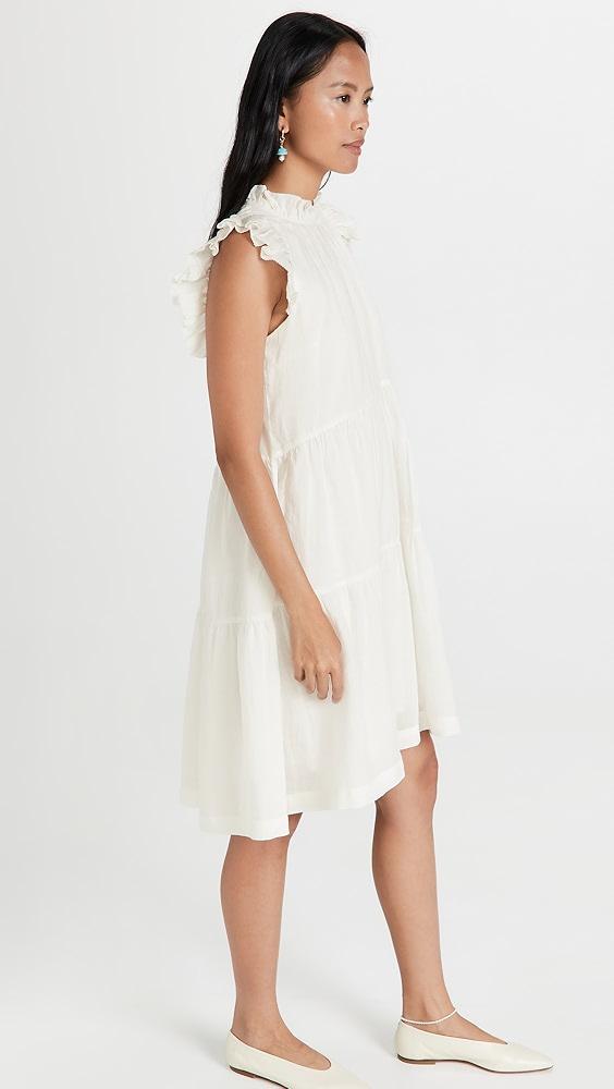 Sea Tier Waverly Flutter Sleeve Dress | Shopbop Product Image