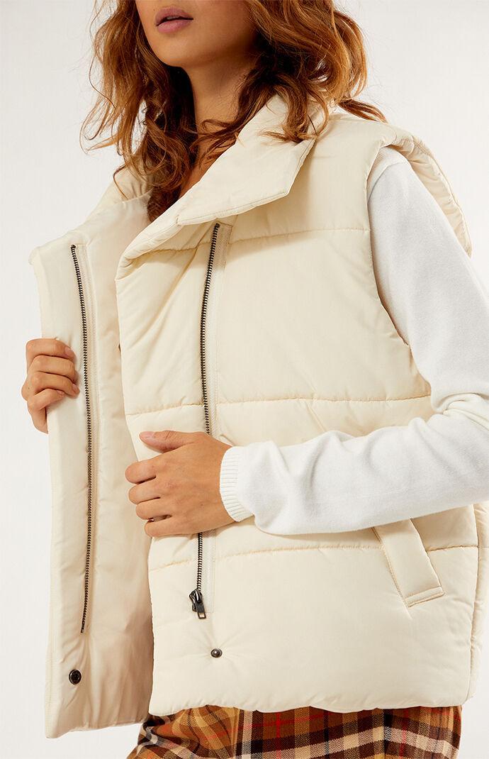 Women's Asymmetrical Puffer Vest Product Image