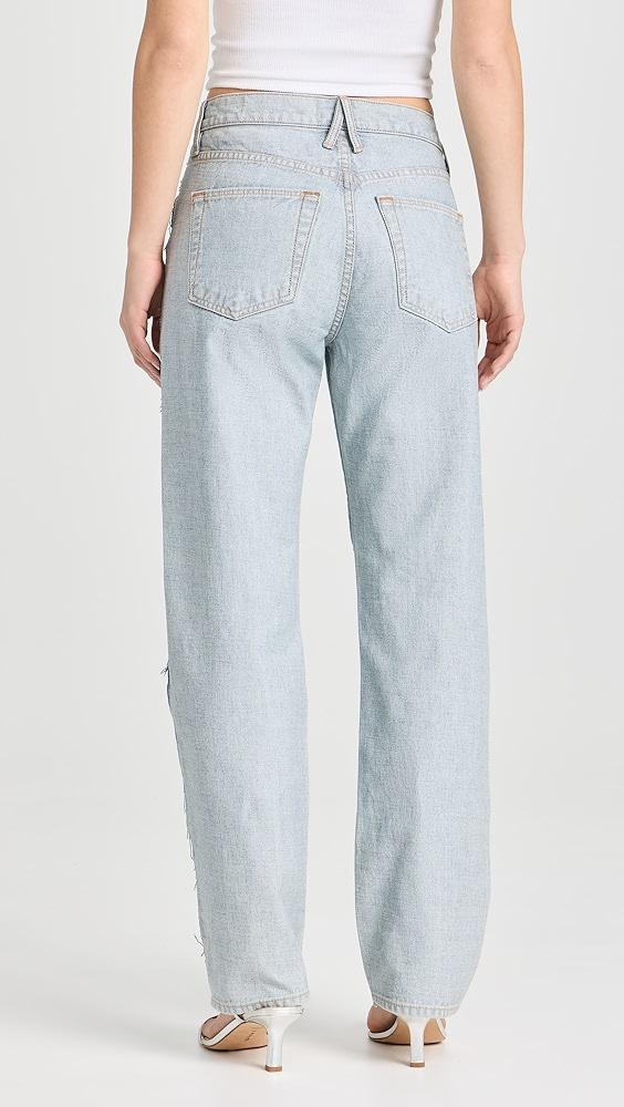 SLVRLAKE Re-Work London Panelled Reverse Jeans | Shopbop Product Image