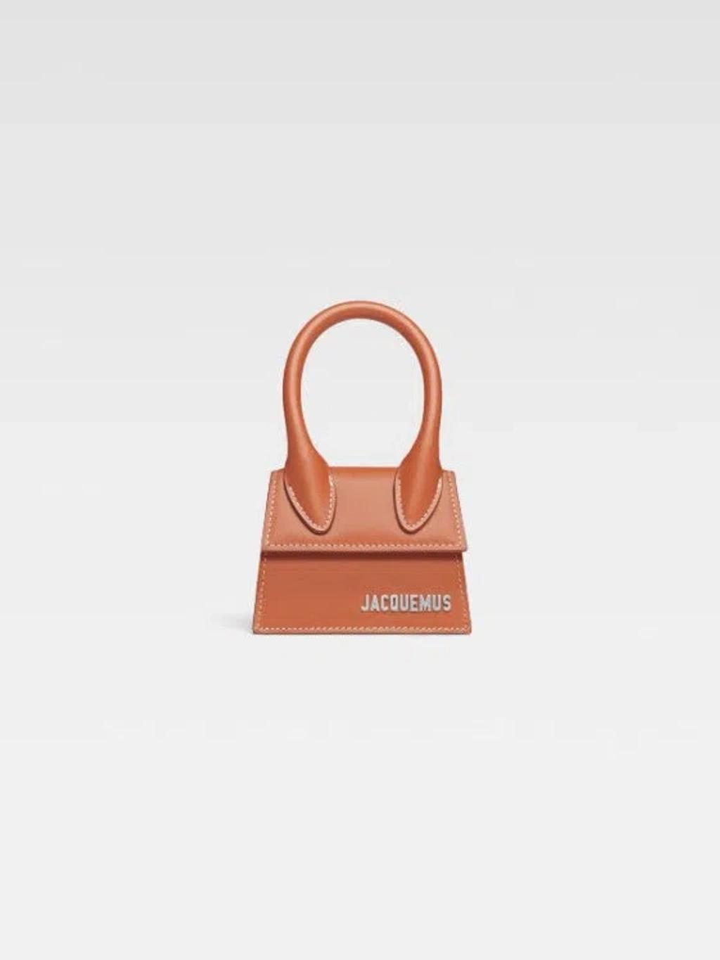 JACQUEMUS Le Chiquito Homme Handbag In Light Brown Product Image