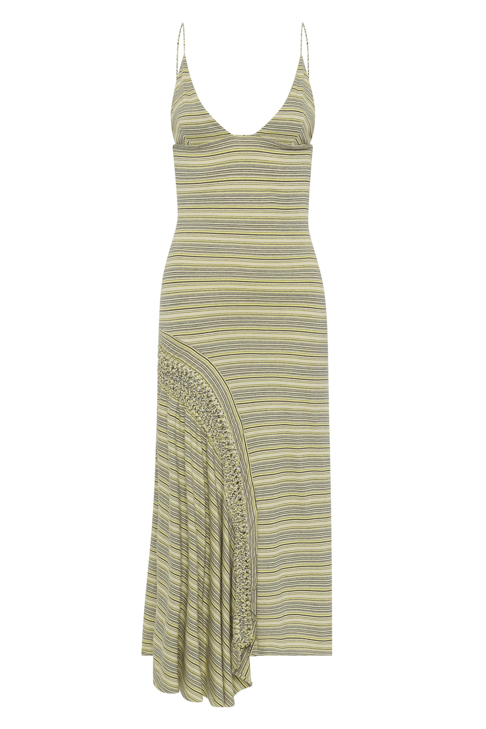 Maceio Top Lemon Navy Stripe - Final Sale Product Image