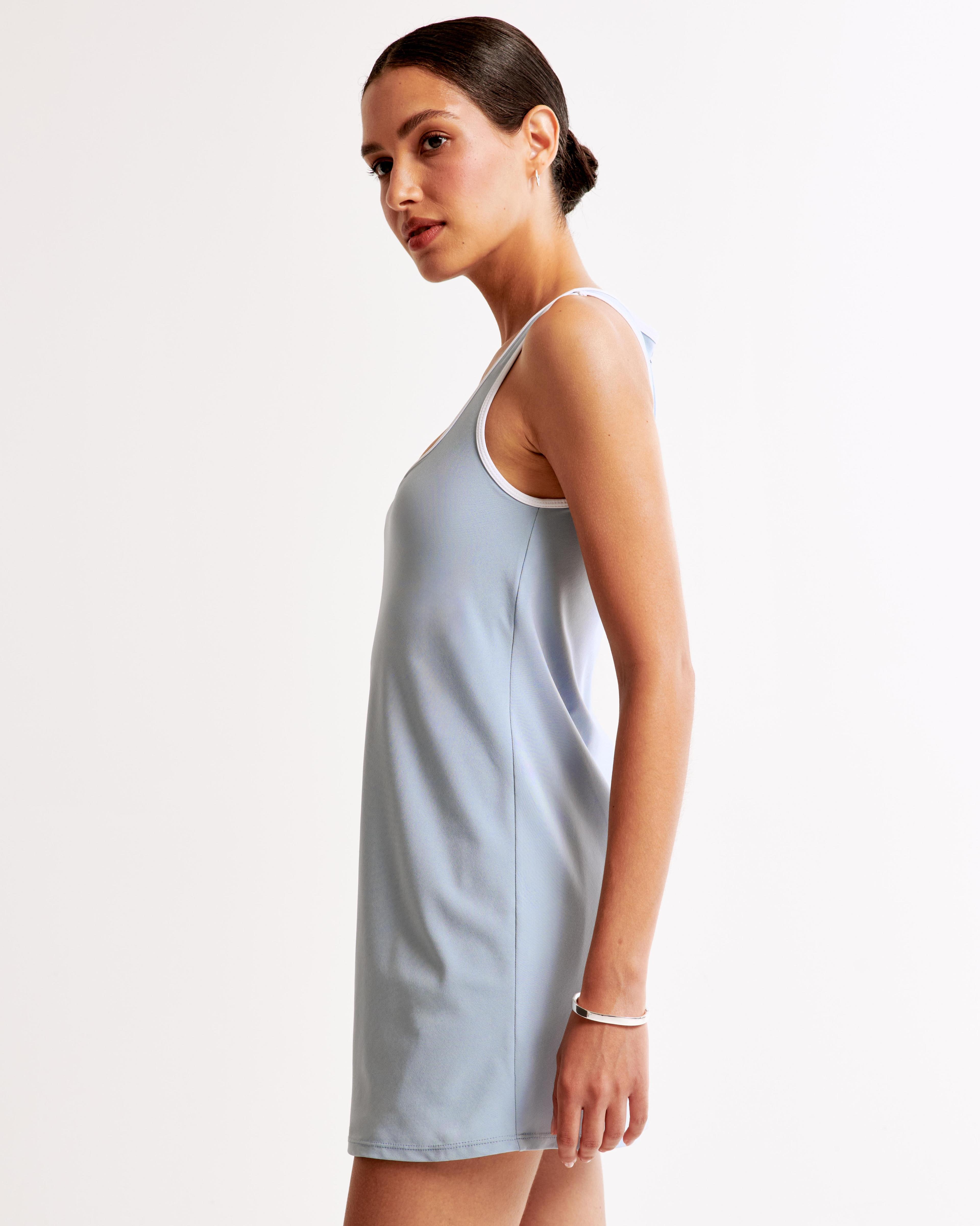 Squareneck Traveler Mini Dress Product Image