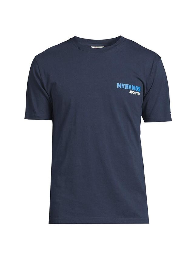 Mens Mykonos Cotton T-Shirt Product Image