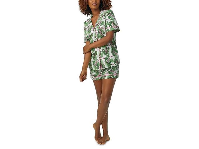 Bedhead PJs Short Sleeve Shorty Set (Palm Valley) Women's Pajama Sets Product Image