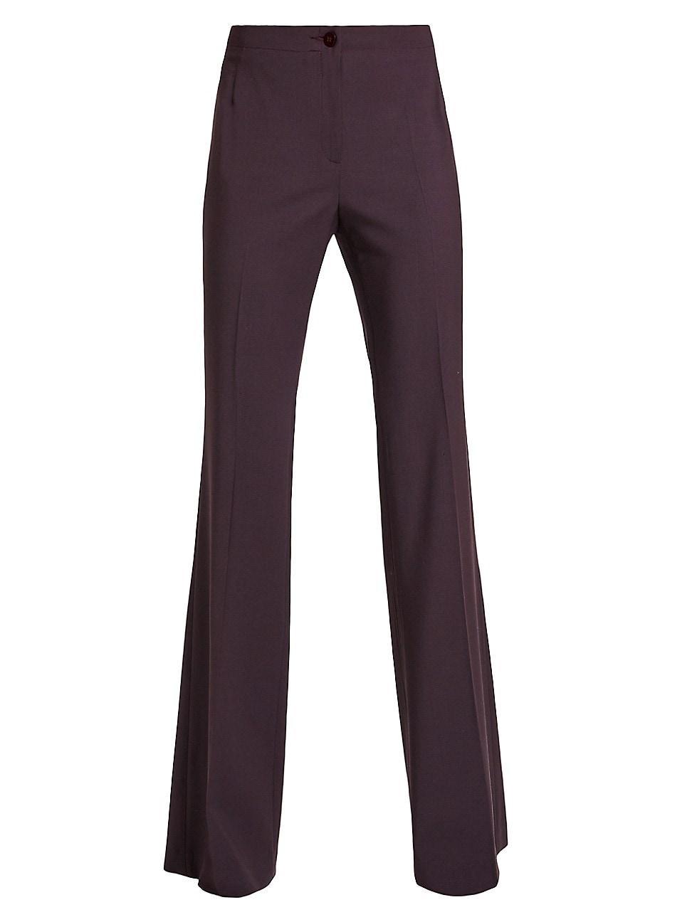 Womens Isabelle High-Waisted Flared Pants Product Image