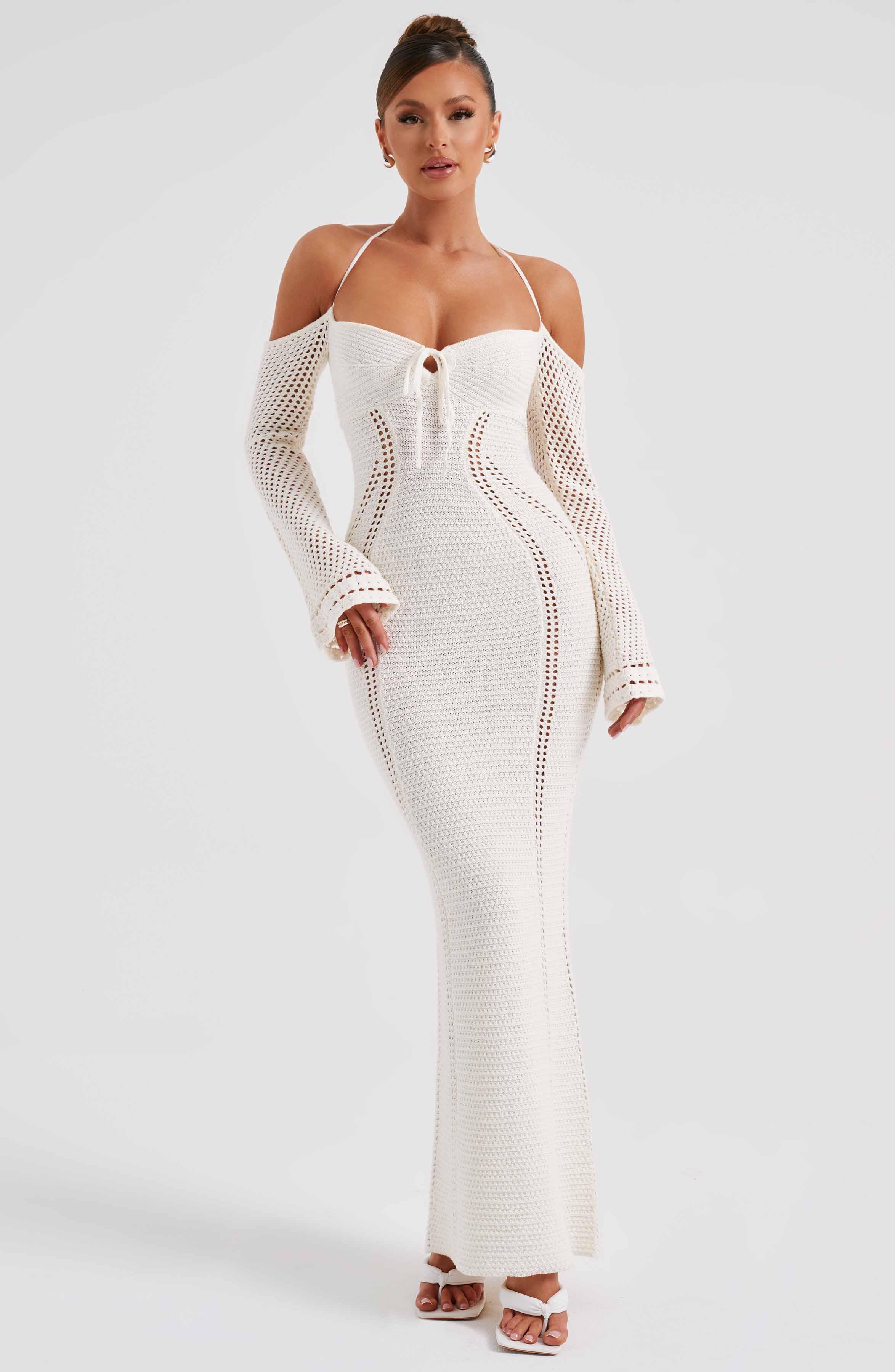 Samariah Maxi Dress - White Product Image