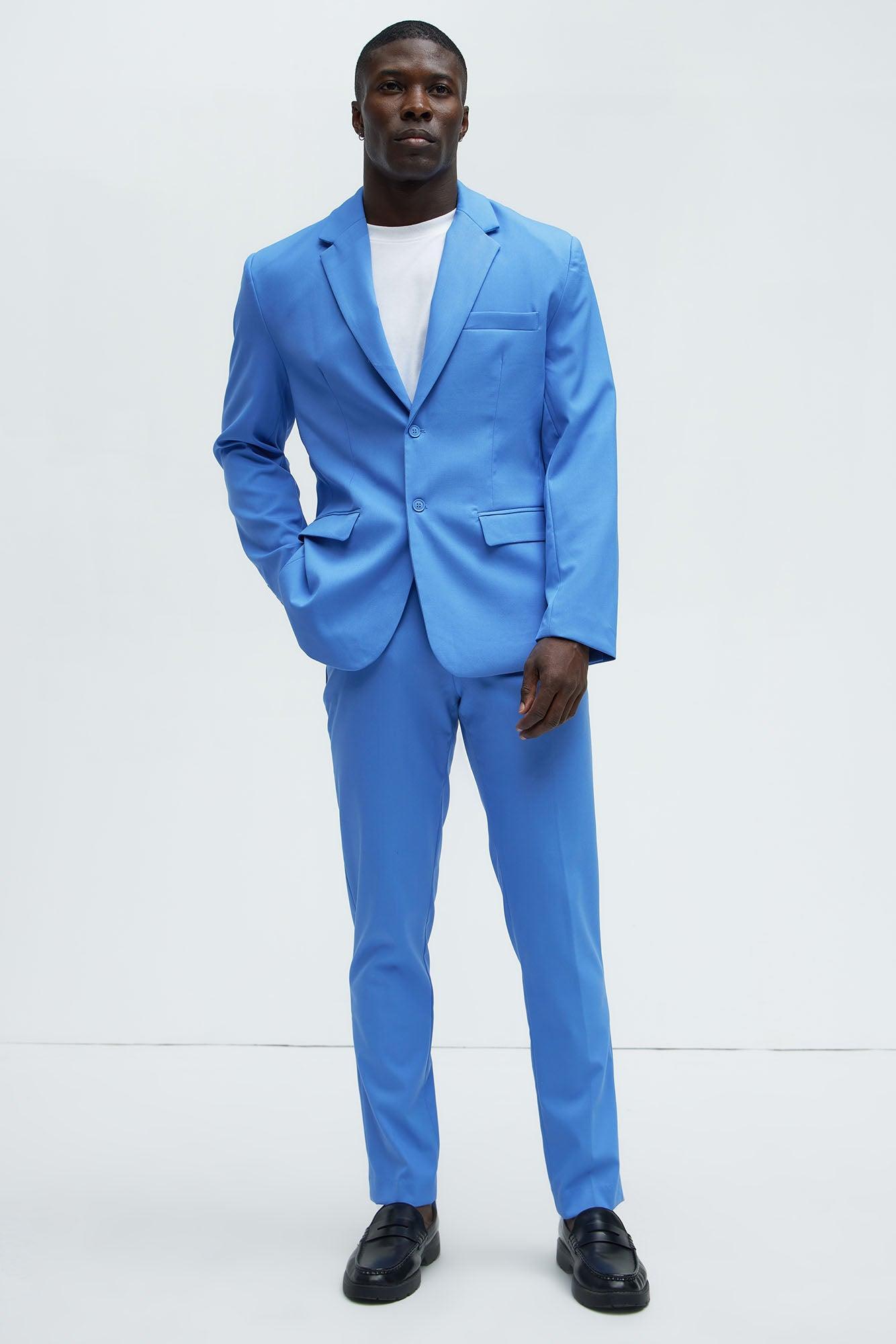 The Modern Stretch Suit Jacket - Blue Product Image