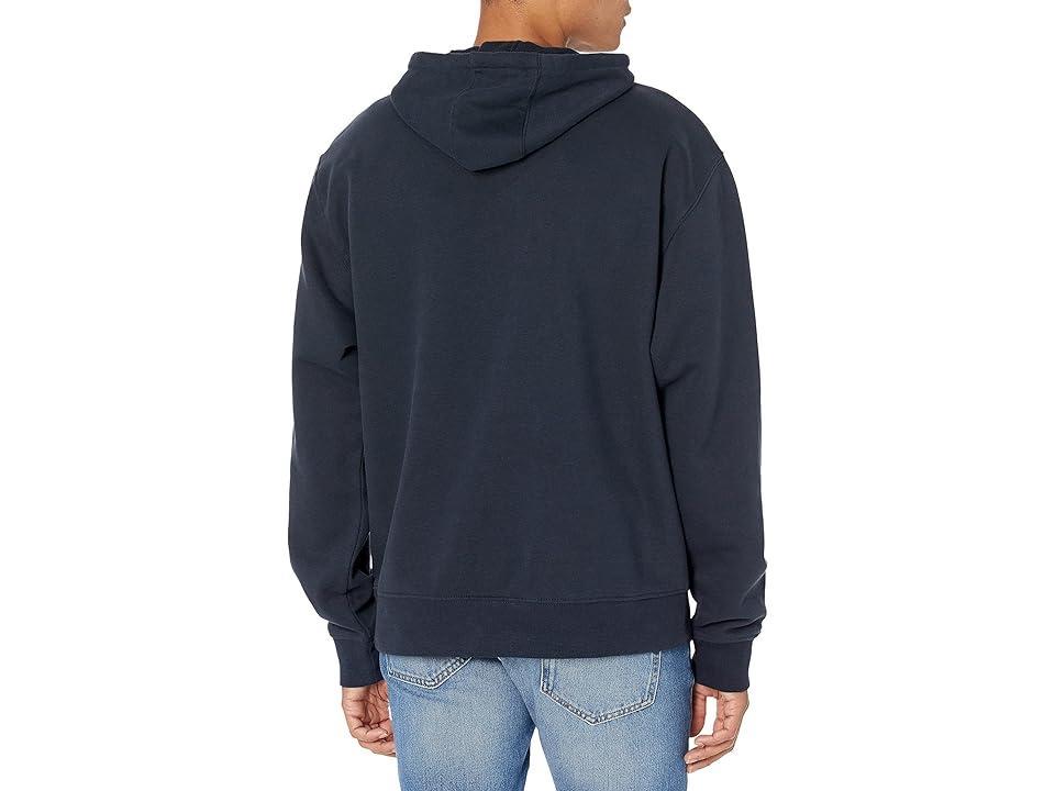 Dickies Midweight Pullover Fleece Hoodie Relaxed (Dark ) Men's Clothing Product Image