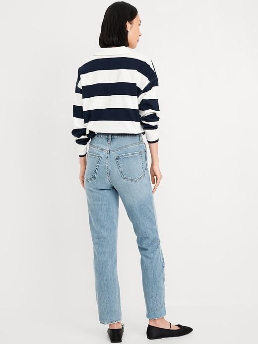 High-Waisted OG Straight Ankle Jeans Product Image