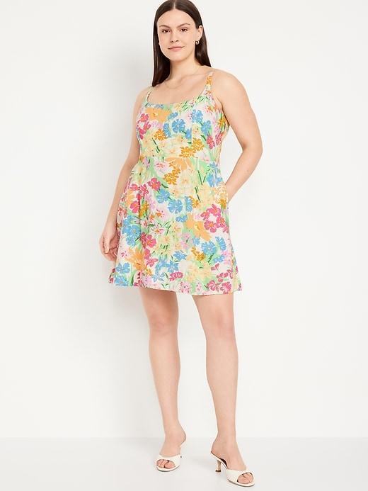 Fit & Flare Cami Mini Dress Product Image