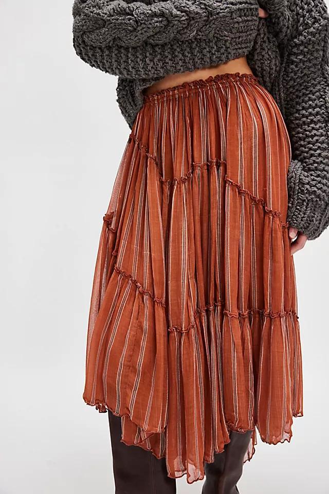 FP One Ember Printed Midi Skirt Product Image