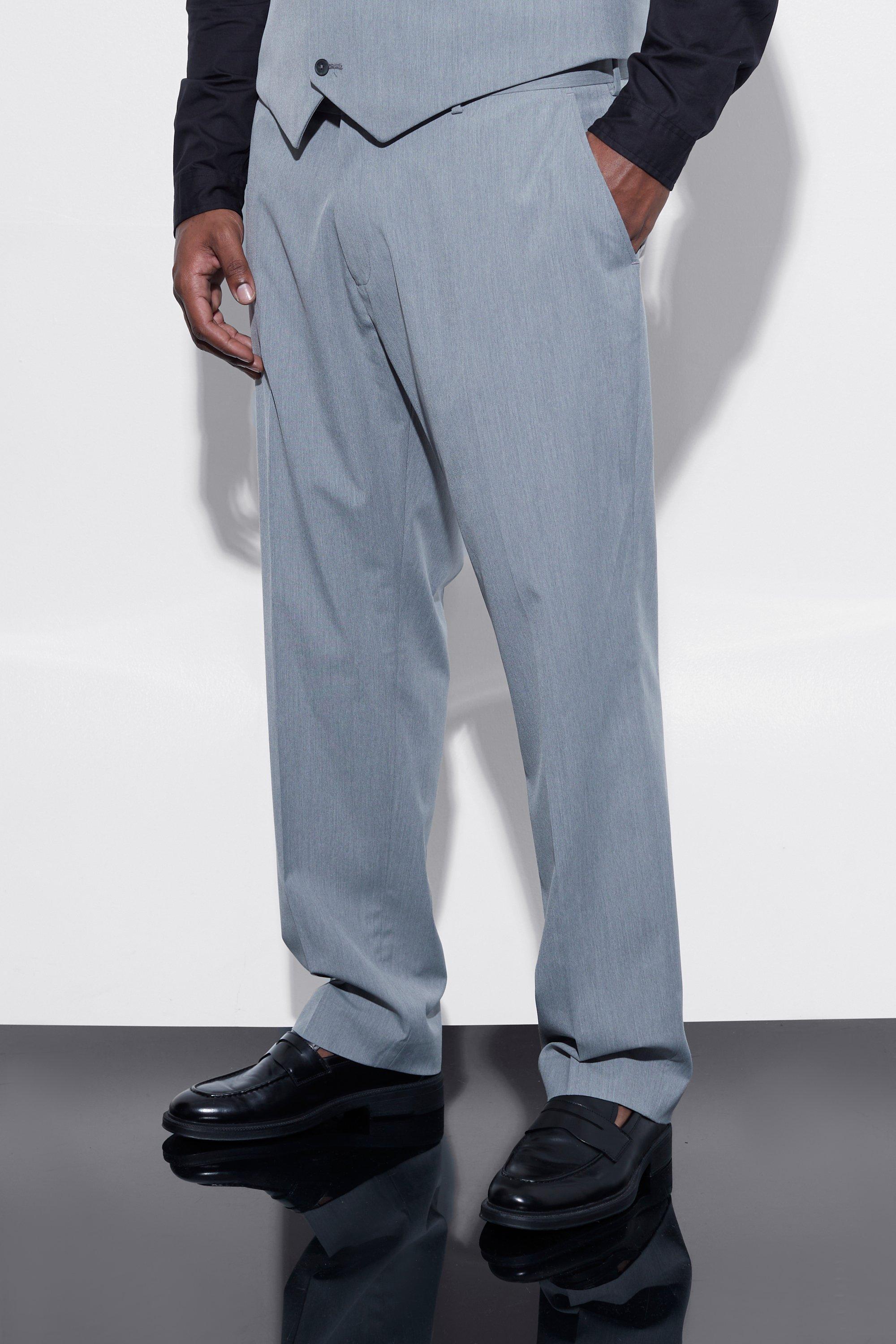 Plus Slim Dress Pants | boohooMAN USA product image