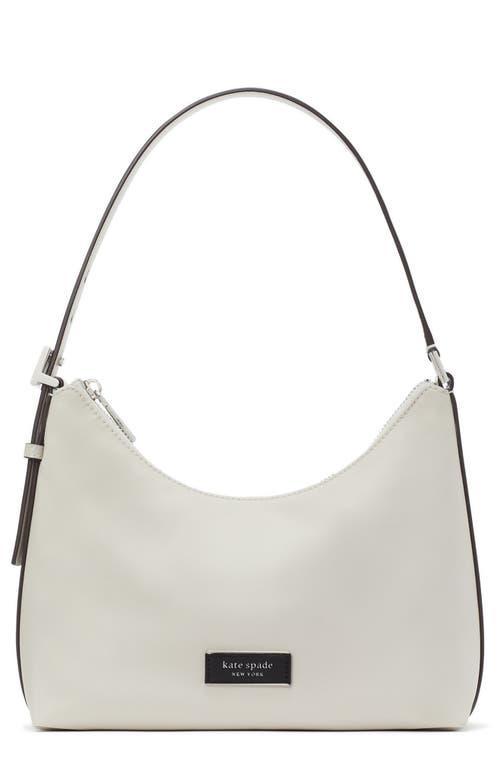 Kate Spade New York Sam Icon Nylon Small Shoulder Bag (Stony Beach) Handbags Product Image