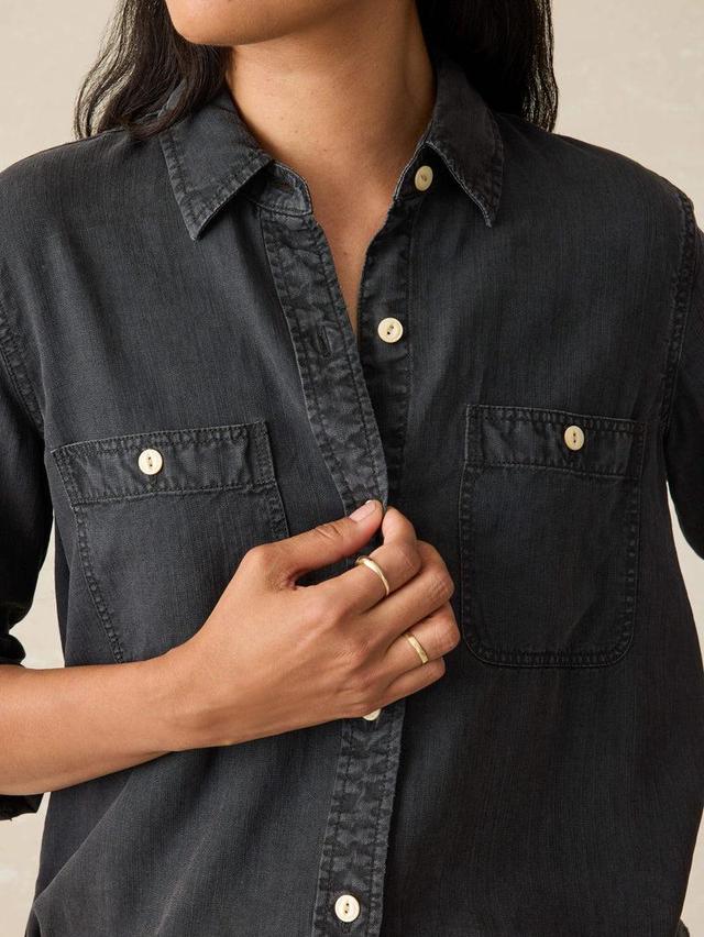 Tried & True Chambray Shirt - Durango Black Product Image