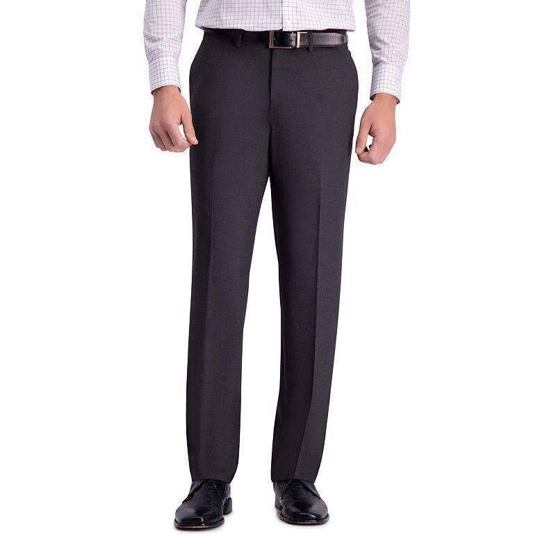 Mens J.M. Haggar Premium Flex-Waist Straight-Fit 4-Way Stretch Flat-Front Dress Pants, Mens Product Image