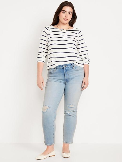 Mid-Rise OG Straight Ankle Jeans Product Image