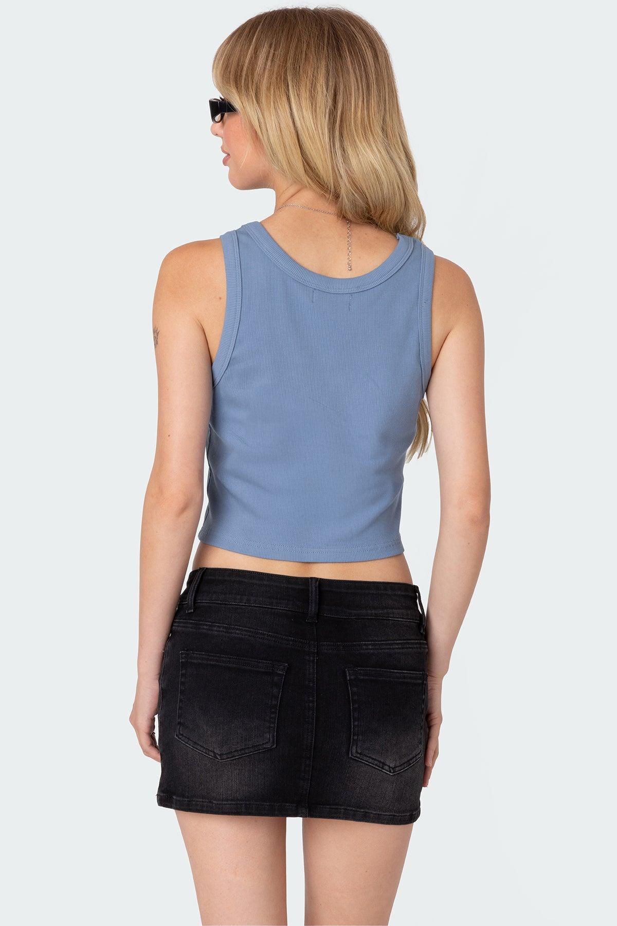 Jessa Ribbed Tank Top Product Image