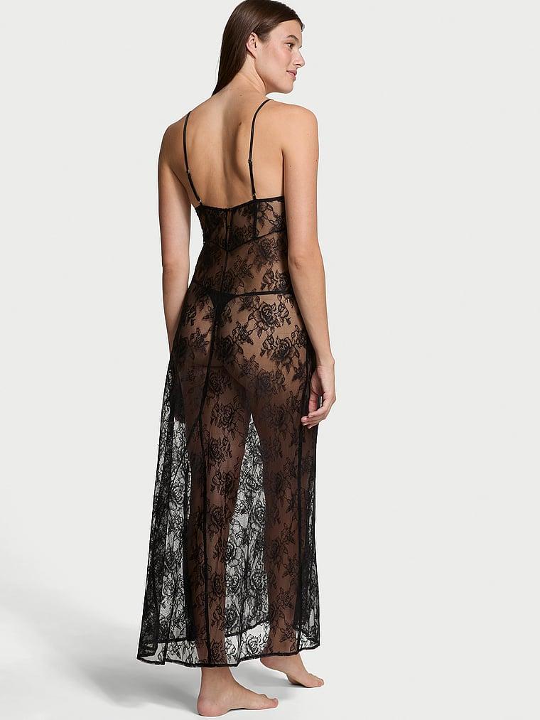 Rose Lace Long Slip Product Image