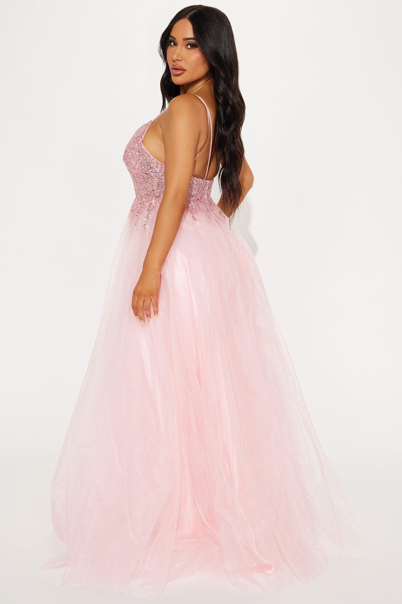 Fairy Tale Princess Maxi Dress - Blush Product Image