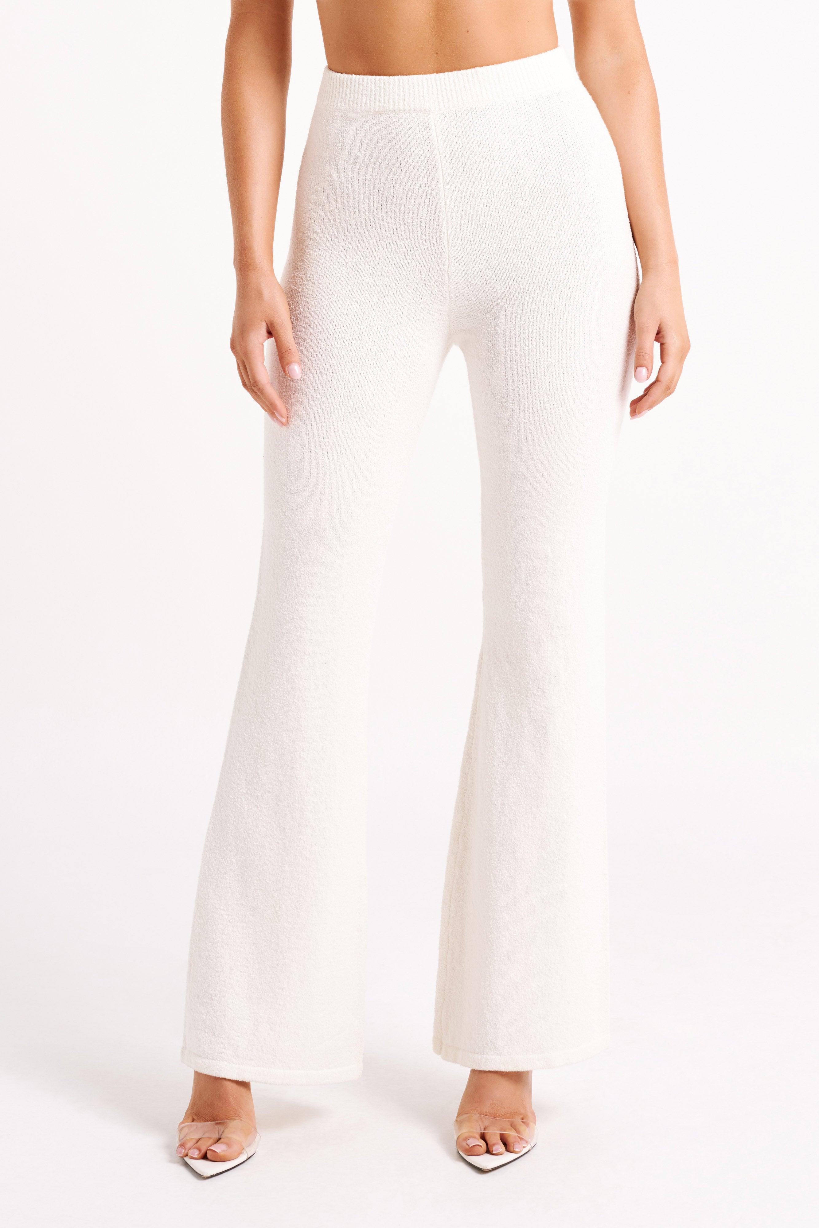 Angelina Knit Pants - Ivory Product Image