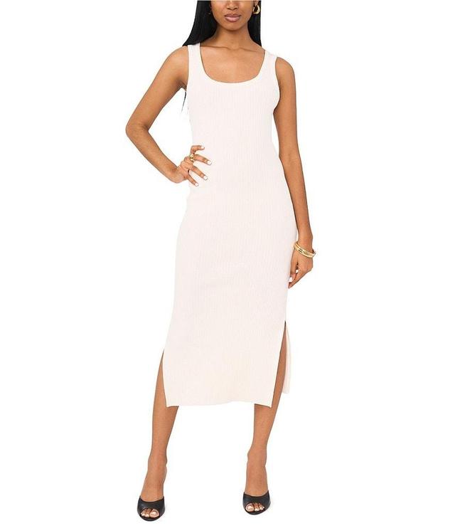 1. STATE Scoop Neckline Tank Sweater Maxi Dress Product Image