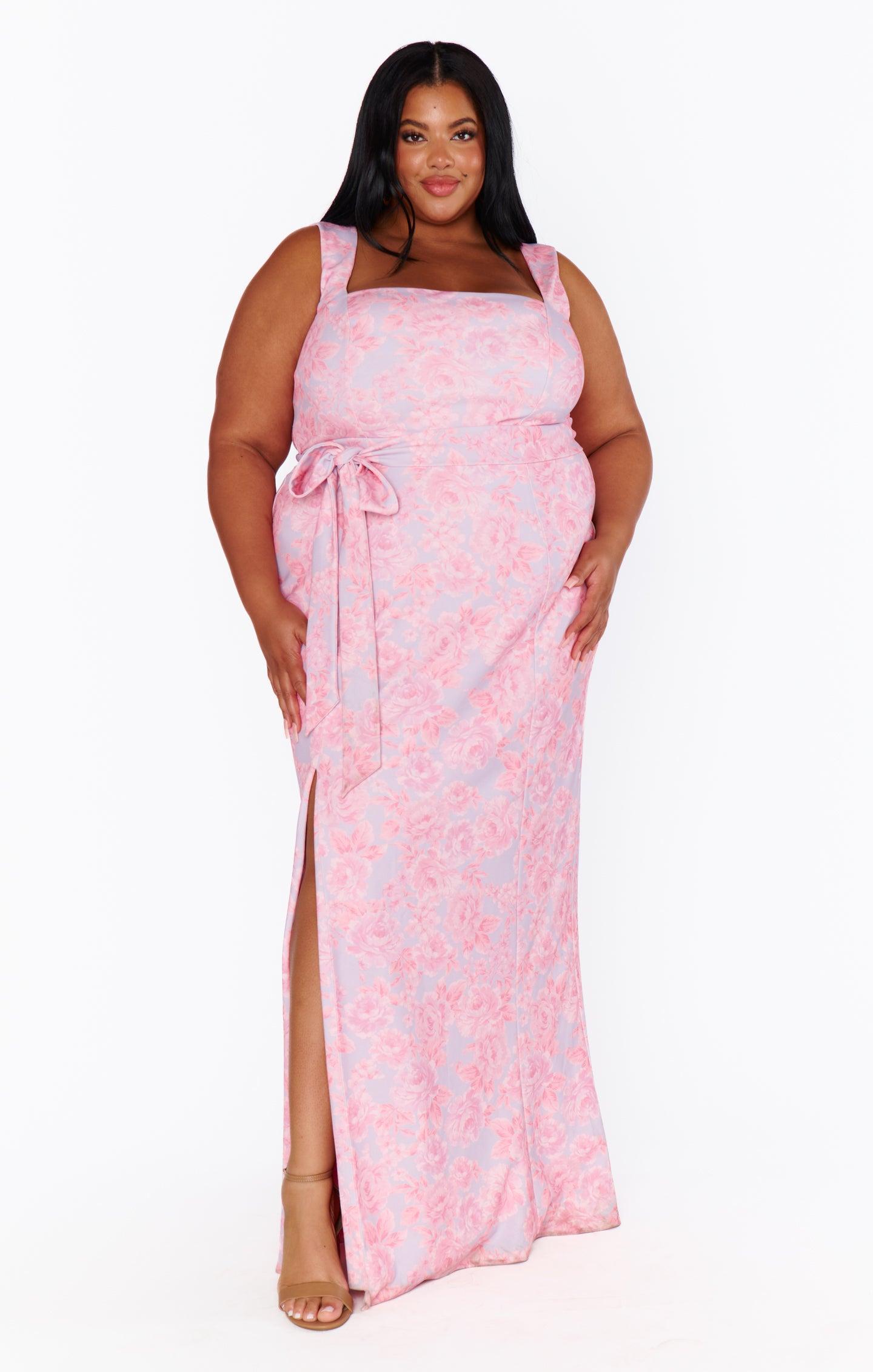 Paris Gown ~ Blushing Floral Stretch Product Image