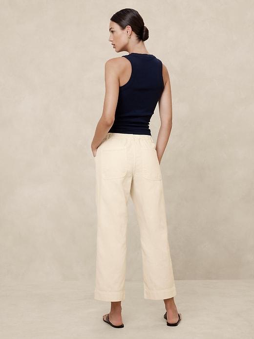 Twill Straight Pull-On Pant Product Image