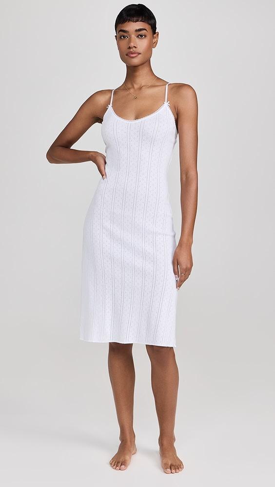 COUCOU The Midi Slip Dress | Shopbop Product Image