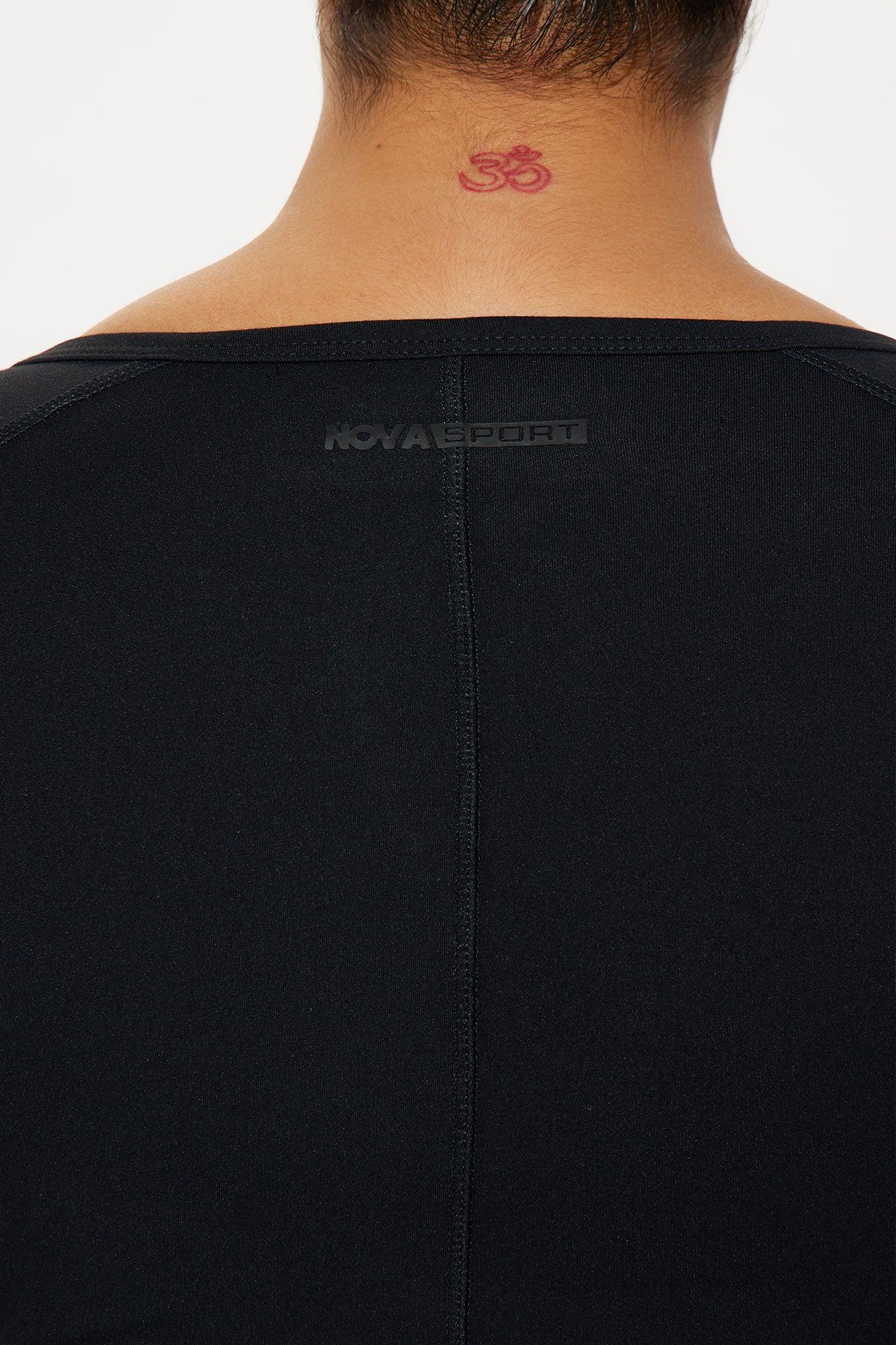 Deep Bend Super Soft Active Top - Black Product Image