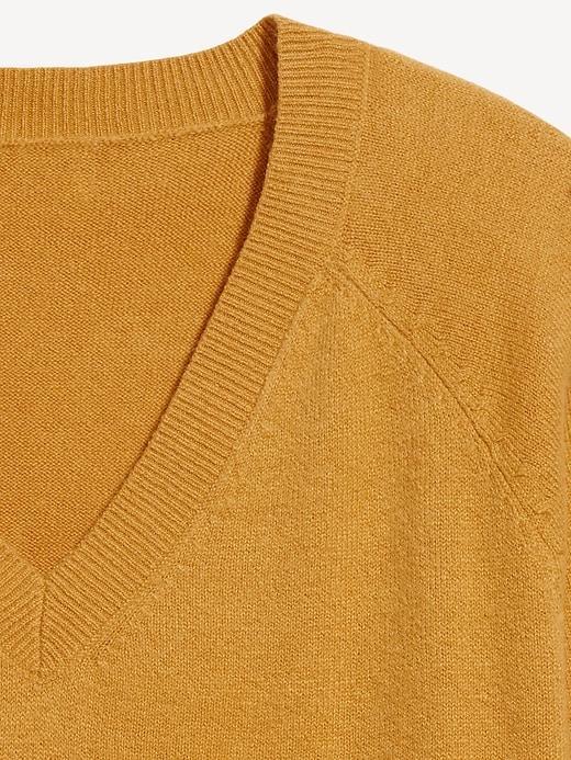 SoSoft Loose V-Neck Sweater Product Image