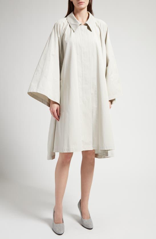 Leinster Wide-sleeve Coat In Ivory Product Image