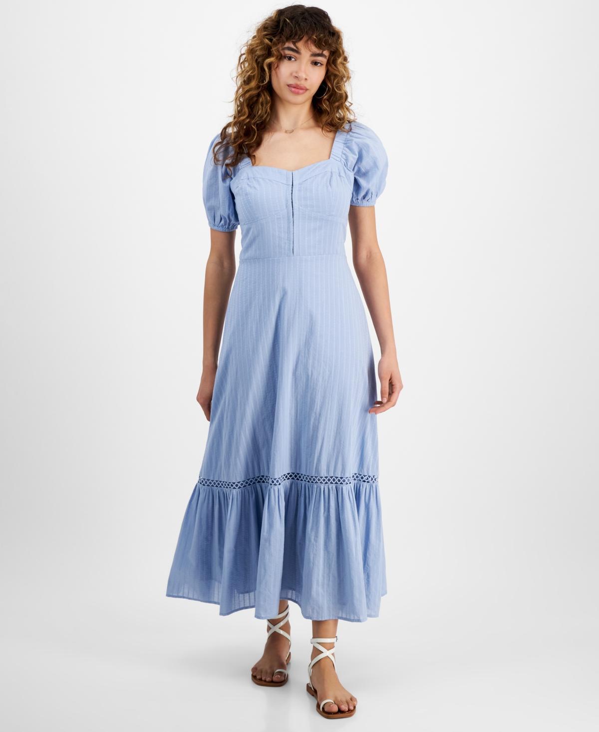 And Now This Womens Cotton Corset-Look Maxi Dress, Created for Macys Product Image