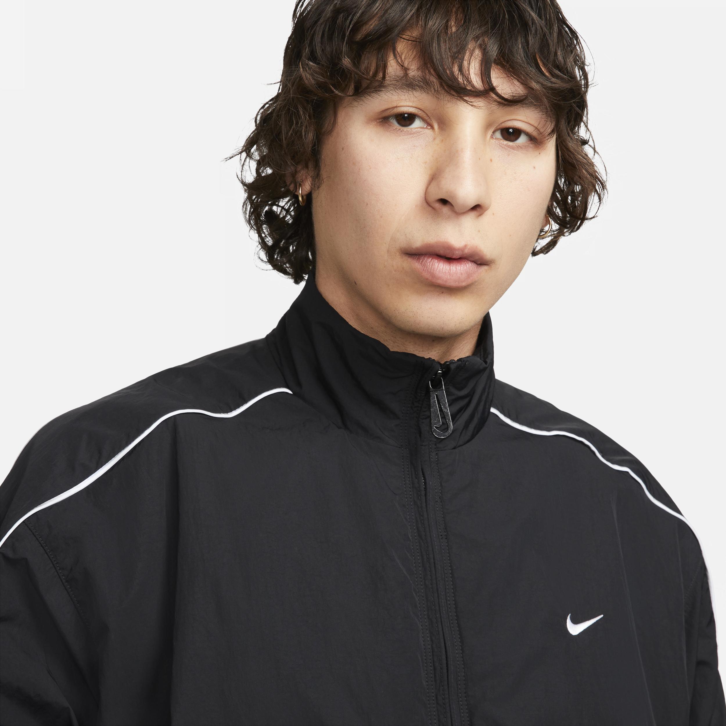 Mens Nike Sportswear Solo Swoosh Woven Track Jacket Product Image