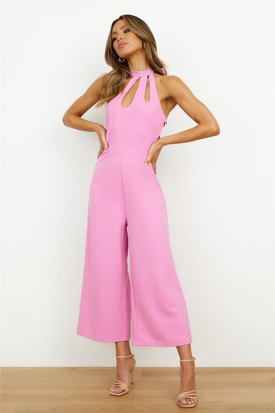 Highlight Fun Jumpsuit Pink Product Image