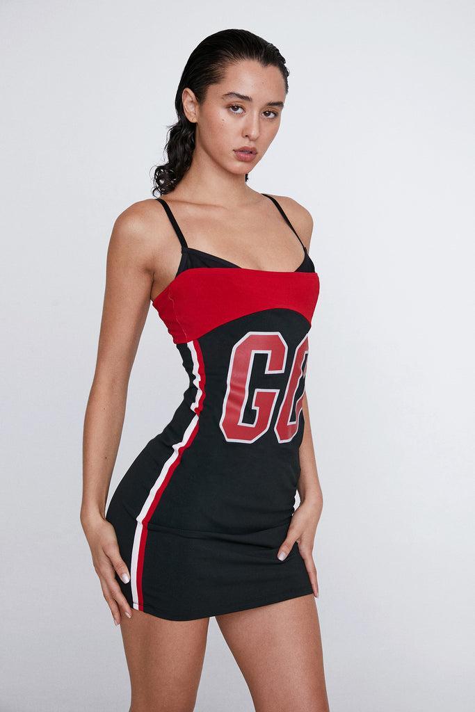 PAOLA DRESS - GO ROUGE — GO ROUGE / XS Product Image