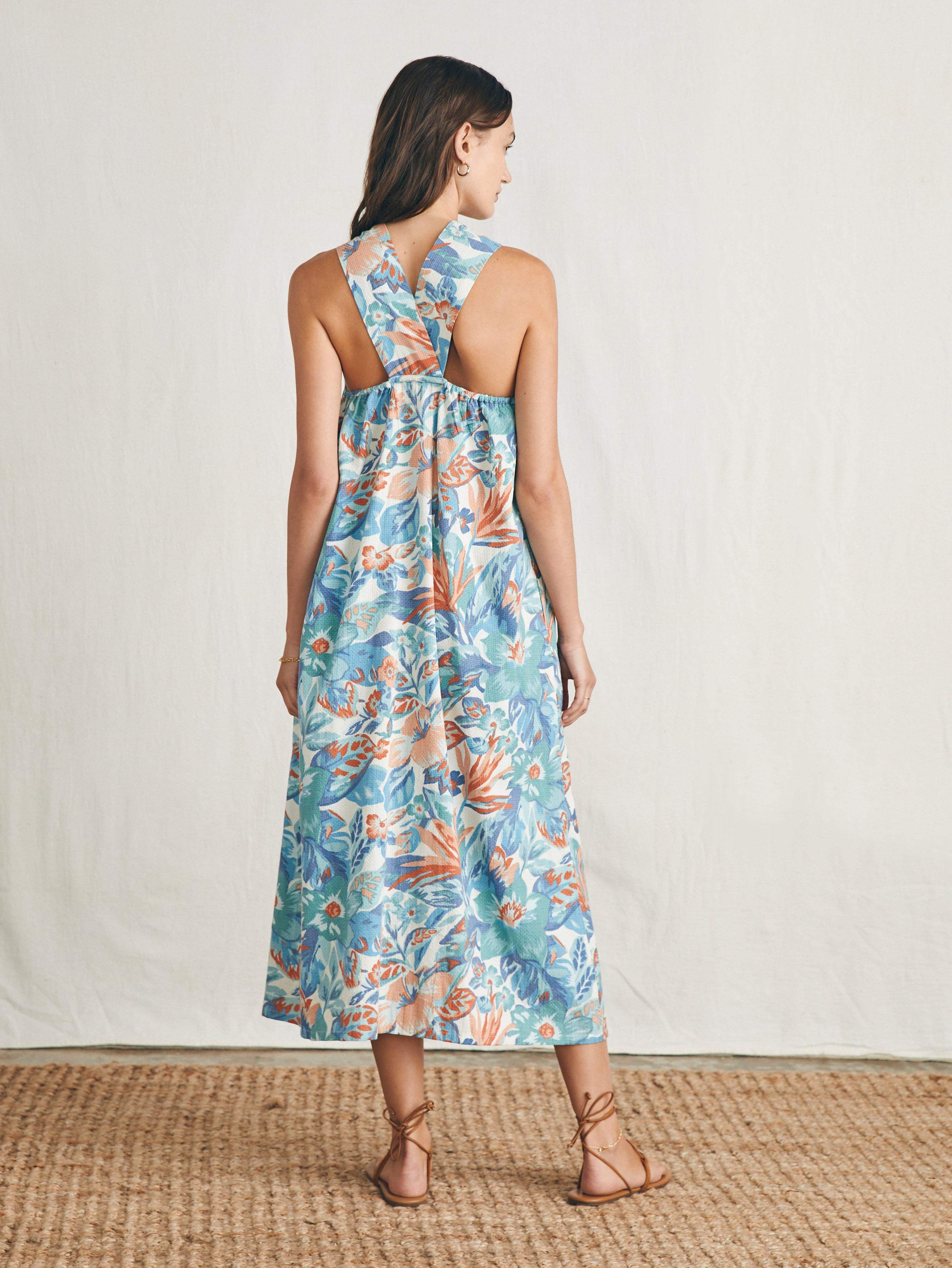 Bay Twist Dress - Paradise Blossom Floral Female Product Image