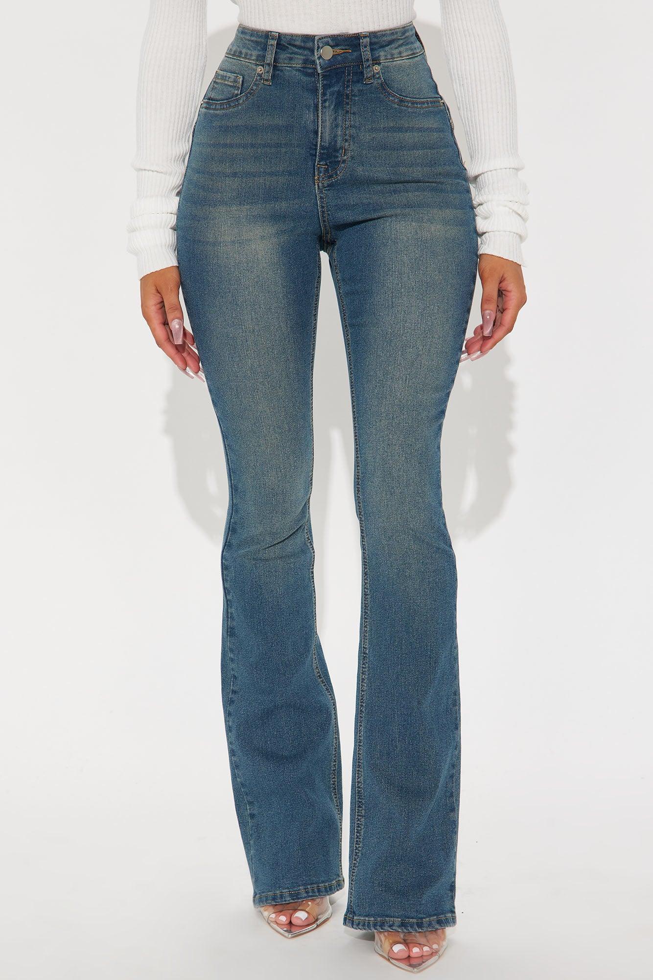 Tall Tucson Booty Lifting Stretch Bootcut Jeans - Dark Wash Product Image