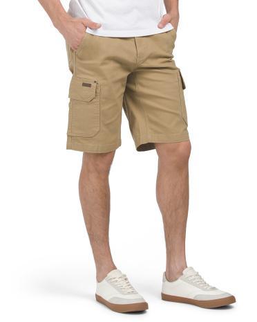 Duck Canvas Cargo Utility Shorts for Men Product Image