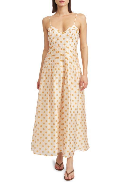 En Saison Polka Dot A-Line Dress Product Image