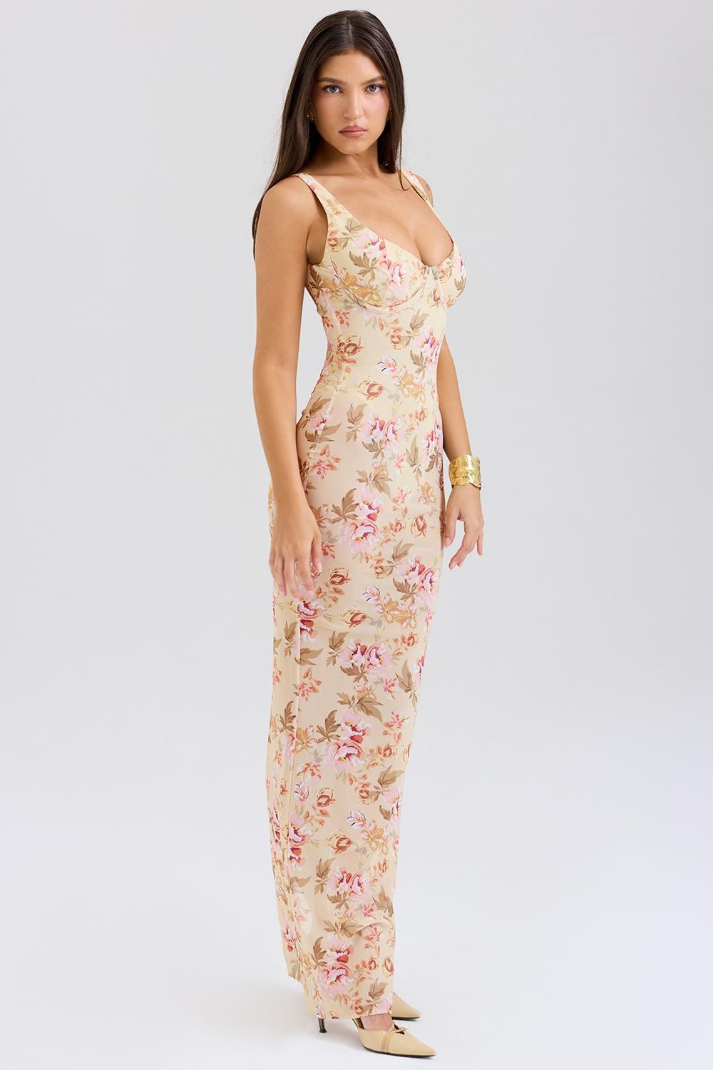 Robina Honeyflower Print Maxi Dress Product Image