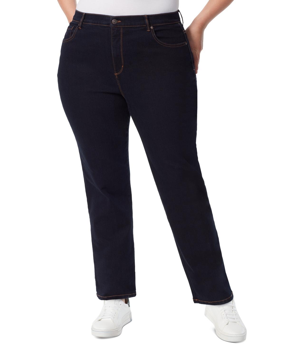 Plus Size Gloria Vanderbilt Amanda Classic Jeans, Womens Red Crush Product Image